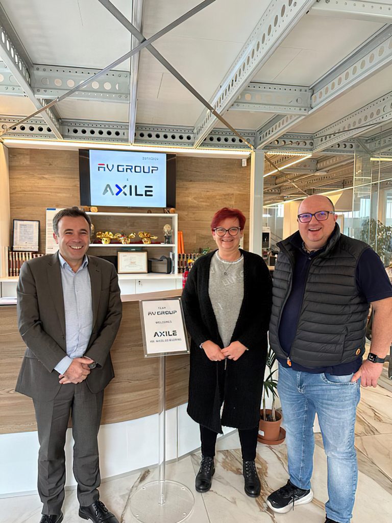AV Group e AXILE: tecnologia e automazione per l’industria del futuro